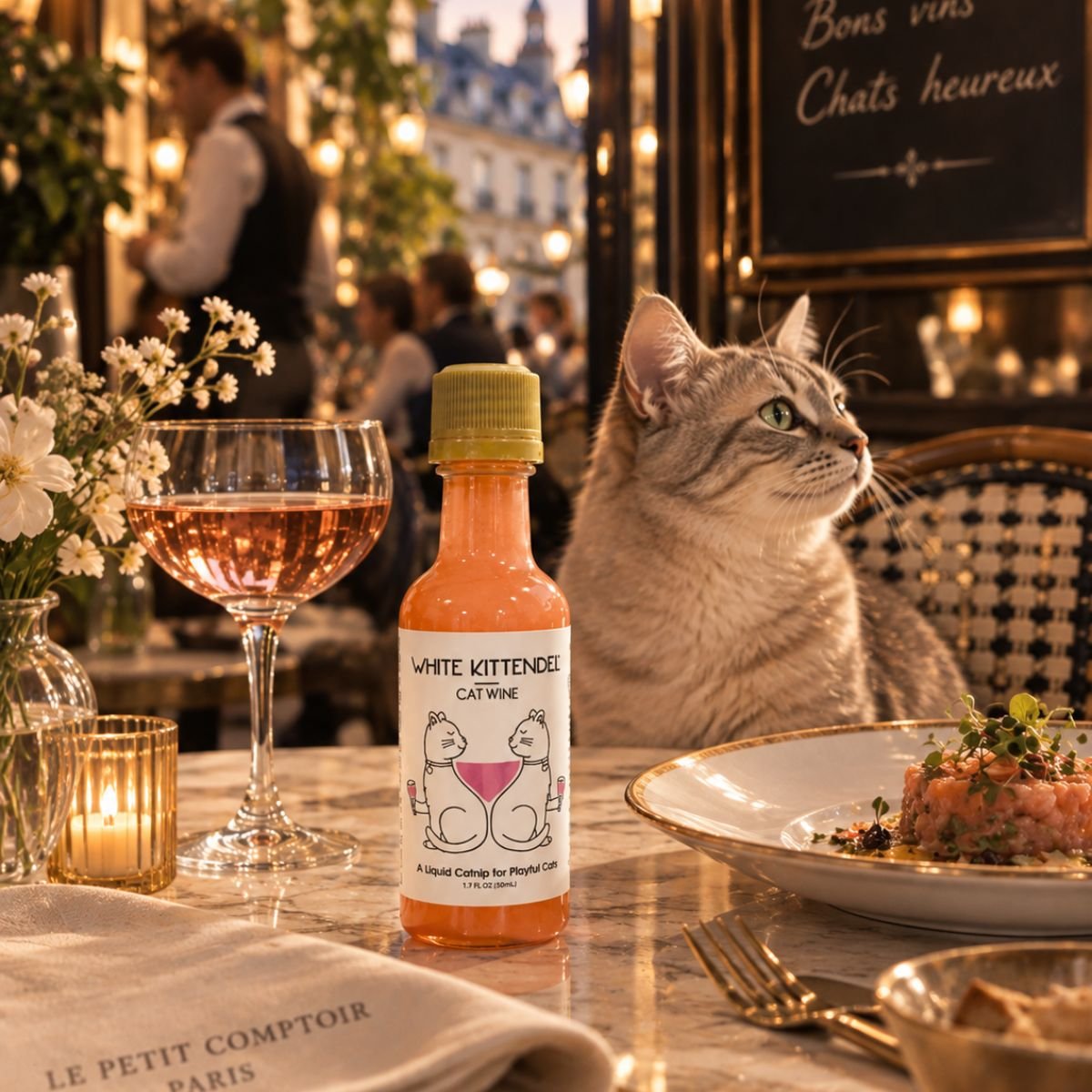 White Kittendel | Cat Wine – Image 3